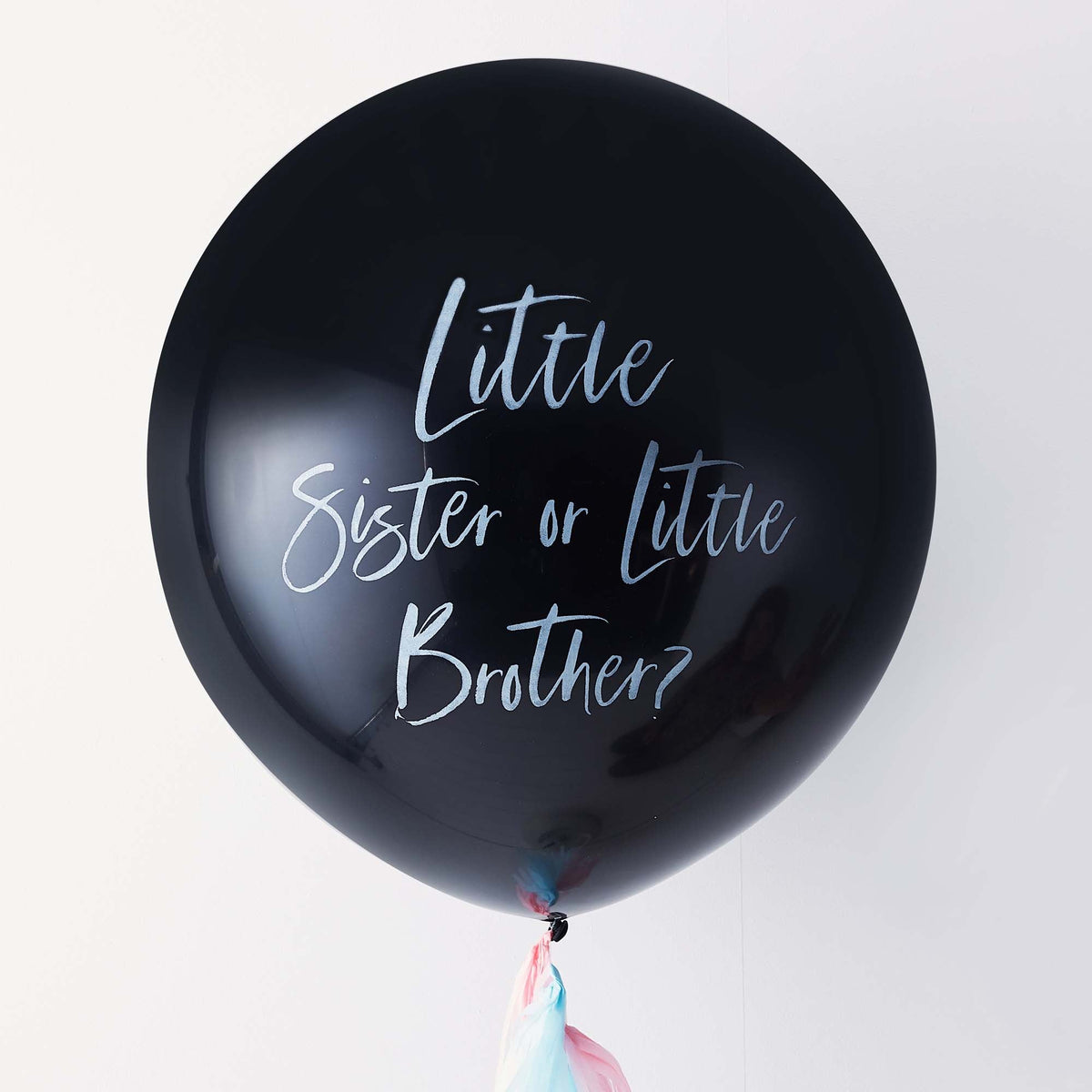 AMSCAN CA Baby Shower Gender Reveal Confetti Latex Balloon, 36 Inches, 1 Count