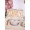 AMSCAN CA Baby Shower Soft Jungle Baby Block Table Centerpiece, 4 Count 192937344859