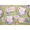 AMSCAN CA Baby Shower Soft Jungle Large Round Lunch Paper Plates, 10.5 Inches, 8 Count 192937344002