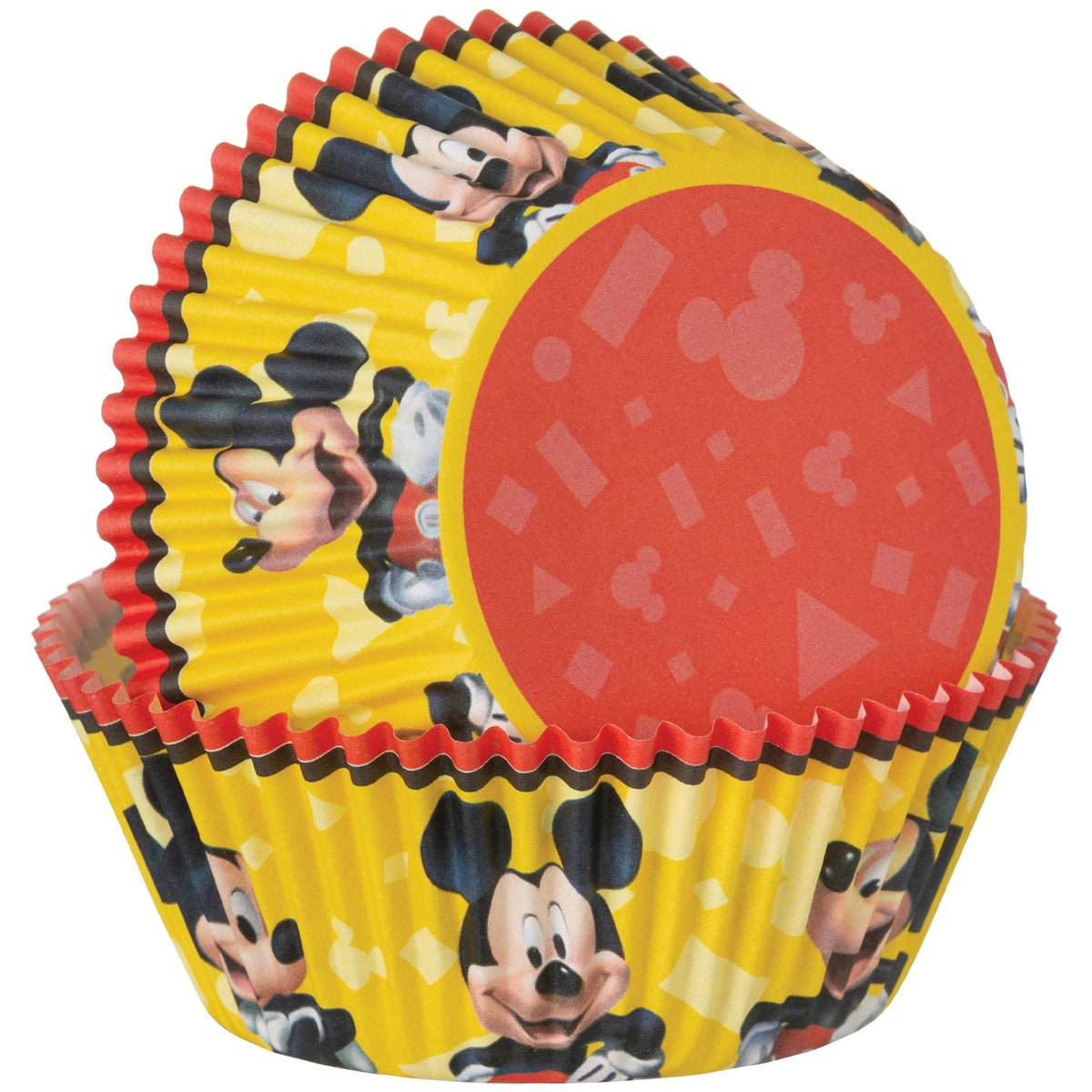 AMSCAN CA Cake Supplies Mickey Mouse Forever Birthday Baking Cups, 48 Count 192937424377