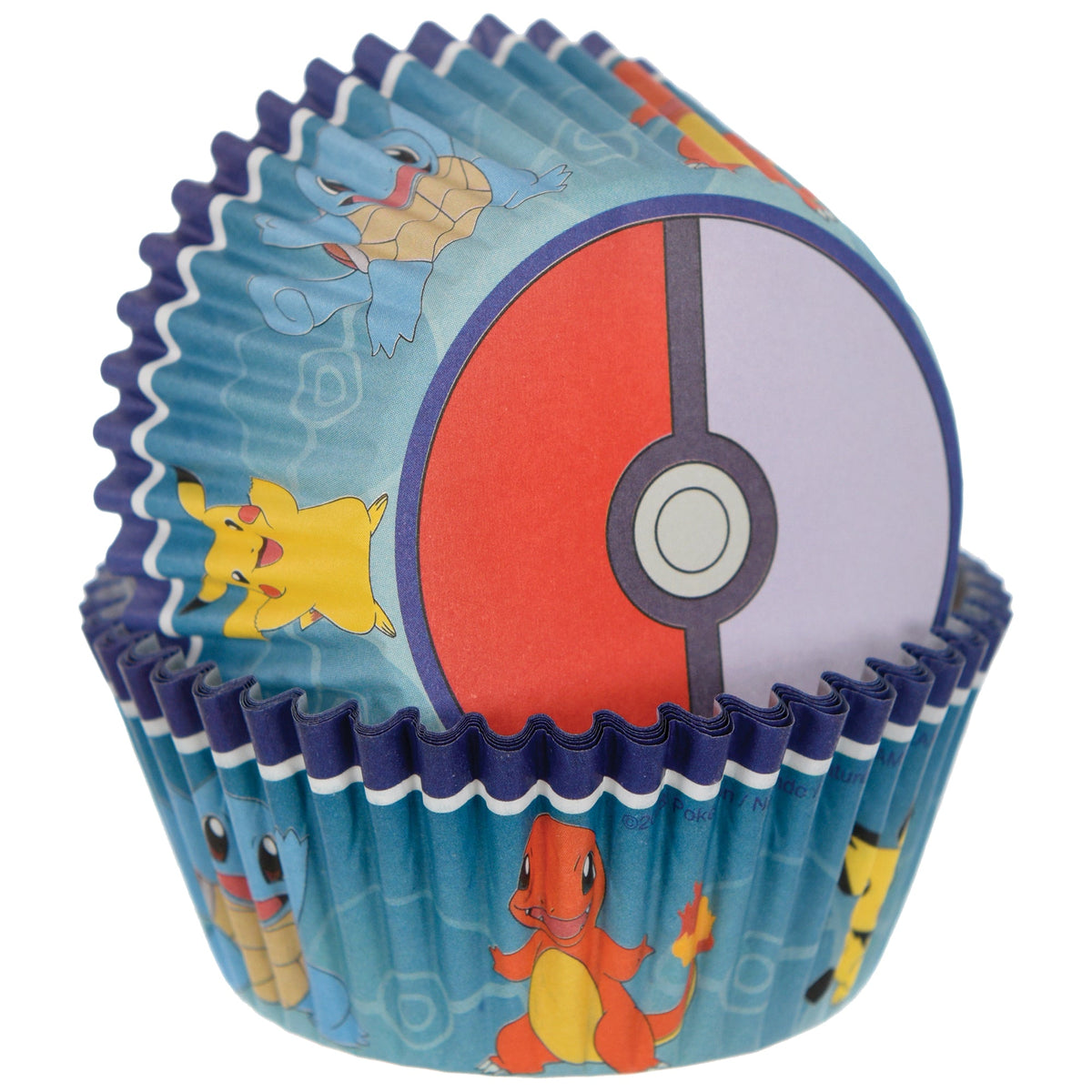 AMSCAN CA Cake Supplies Pokémon Birthday Baking Cups, 24 Count