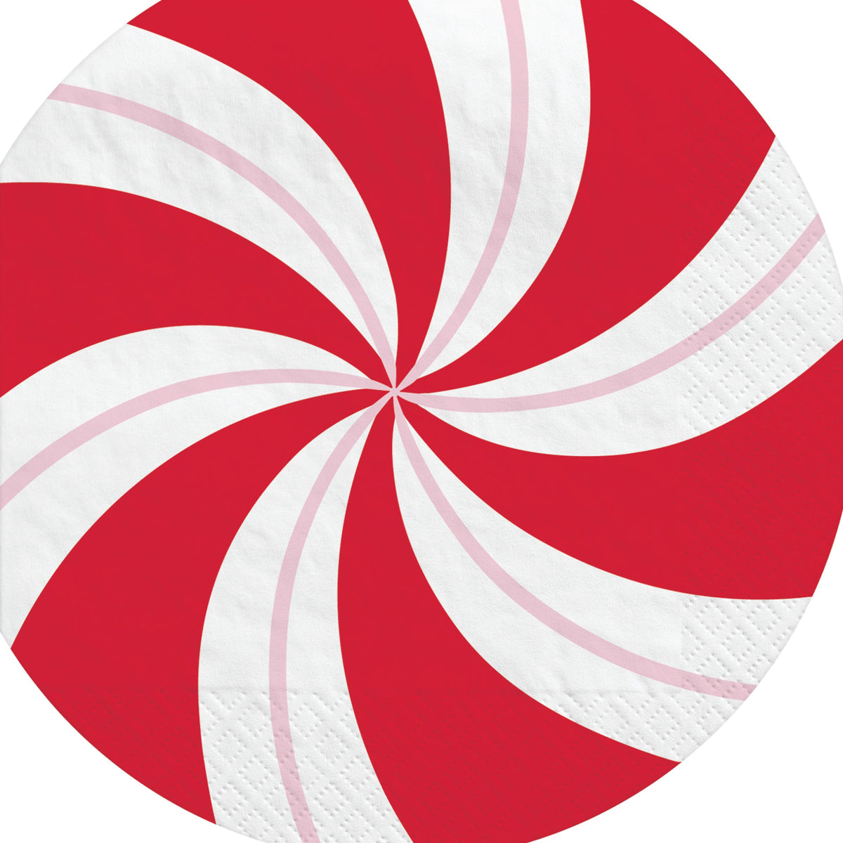 AMSCAN CA Christmas Cocoa Bar Small Beverage Napkins, Red and White, 16 Count 192937472828