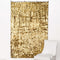 AMSCAN CA Decorations Gold Sequin Backdrop, 72 x 48 Inches, 1 Count 192937314579