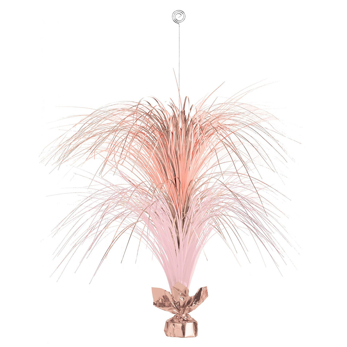 AMSCAN CA Decorations Rose Gold Large Spray Table Centerpiece, 28 Inches, 1 Count