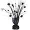 AMSCAN CA Decorations Spray Centerpiece with Stars, Black, 12 Inches, 1 Count