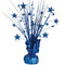 AMSCAN CA Decorations Spray Centerpiece with Stars, Royal Blue, 12 Inches, 1 Count 192937416389