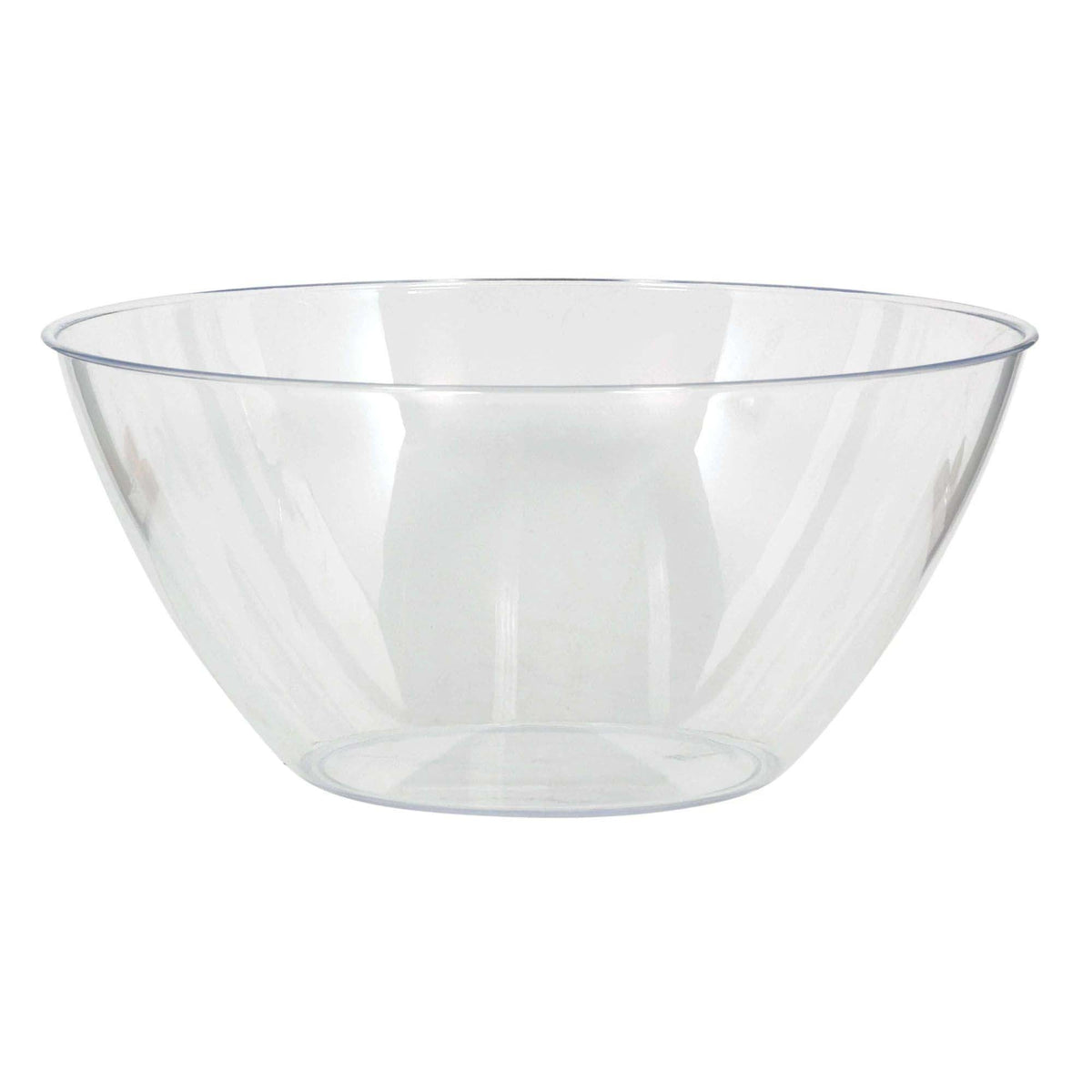 AMSCAN CA Disposable-Plasticware Clear Recyclable Plastic Bowls, 5 Count 192937436240