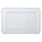 AMSCAN CA Disposable-Plasticware Clear Recyclable Plastic Tray, 11 x 18 Inches, 1 Count 192937437957