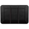 AMSCAN CA Disposable-Plasticware Compartment Tray, Black, 9.5 x 14 Inches, 1 Count
