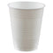 AMSCAN CA Disposable-Plasticware Frosty White Plastic Cups, 18 Oz, 50 Count