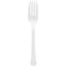 AMSCAN CA Disposable-Plasticware Frosty White Plastic Forks, 20 Count 192937434369