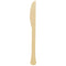 AMSCAN CA Disposable-Plasticware Gold Plastic Knives, 20 Count 192937435458