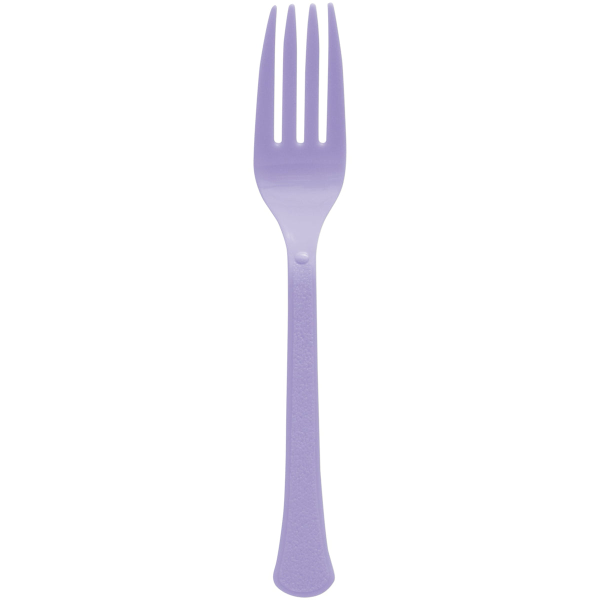AMSCAN CA Disposable-Plasticware Lavender Plastic Forks, 20 Count 192937434345