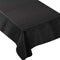 AMSCAN CA Disposable-Plasticware Metallic Black Rectangular Tablecloth, 60 x 84 Inches, 1 Count
