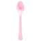 AMSCAN CA Disposable-Plasticware New Pink Plastic Spoons, 20 Count 192937434918