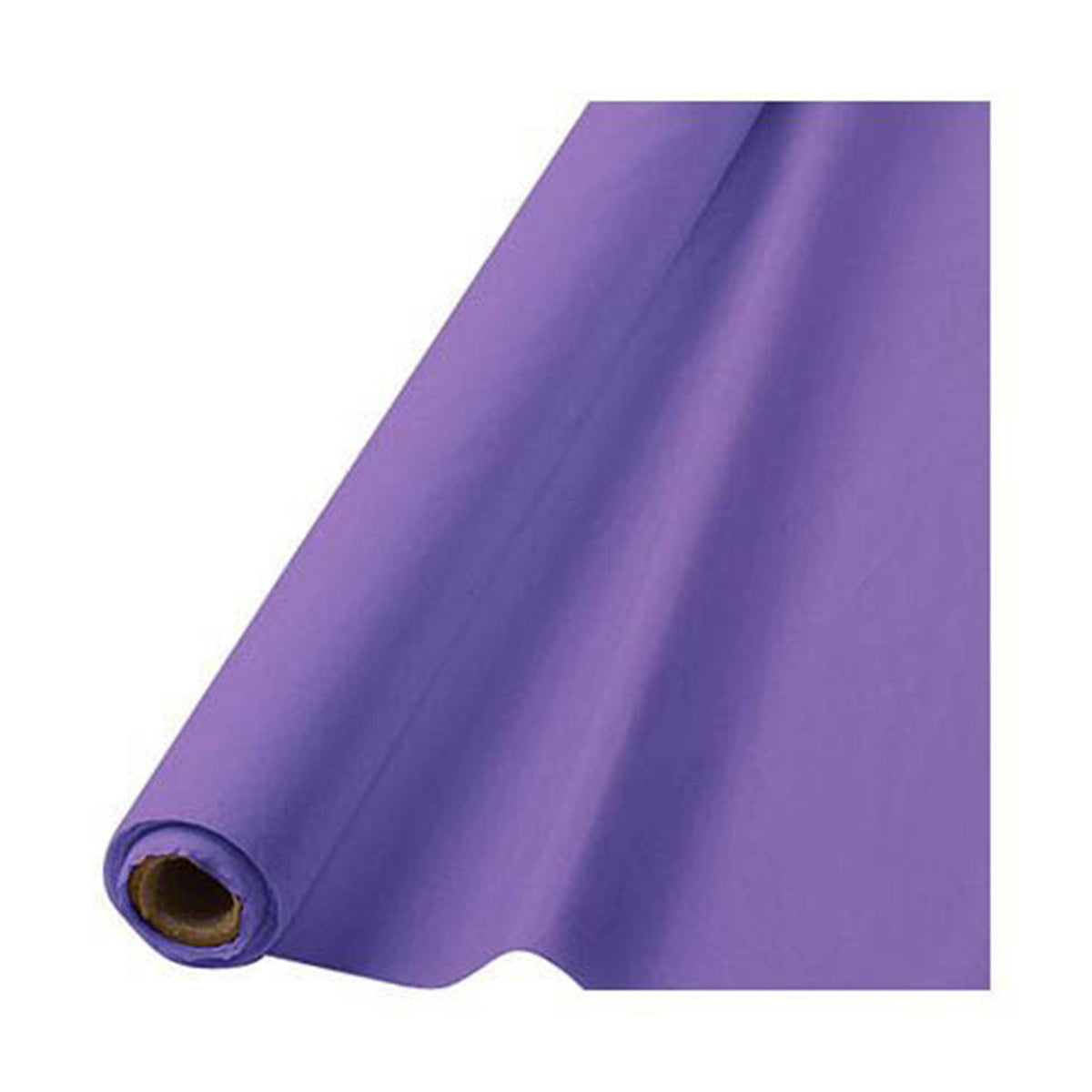 AMSCAN CA Disposable-Plasticware Plastic Tablecover Roll, New Purple, 40 Inches, 1 Count