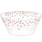 AMSCAN CA Disposable-Plasticware Rose Gold PET Plastic Large Serving Bowl, 10 Inches, 1 Count