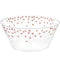 AMSCAN CA Disposable-Plasticware Rose Gold PET Plastic Large Serving Bowl, 10 Inches, 1 Count