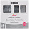 AMSCAN CA Disposable-Plasticware Silver Plastic Assorted Cutlery, 80 Count 192937440841
