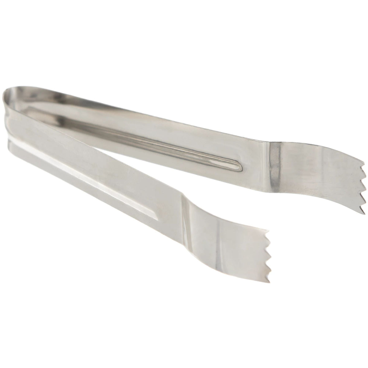 AMSCAN CA Disposable-Plasticware Silver Stainless Steel Serving Tongs, 1 Count
