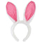AMSCAN CA Easter Easter Pink Bunny Ears Headband, 1 Count 192937464878