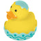 AMSCAN CA Easter Easter Rubber Duck, 2 Inches, 1 Count 192937306000