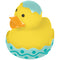 AMSCAN CA Easter Easter Rubber Duck, 2 Inches, 1 Count 192937306000