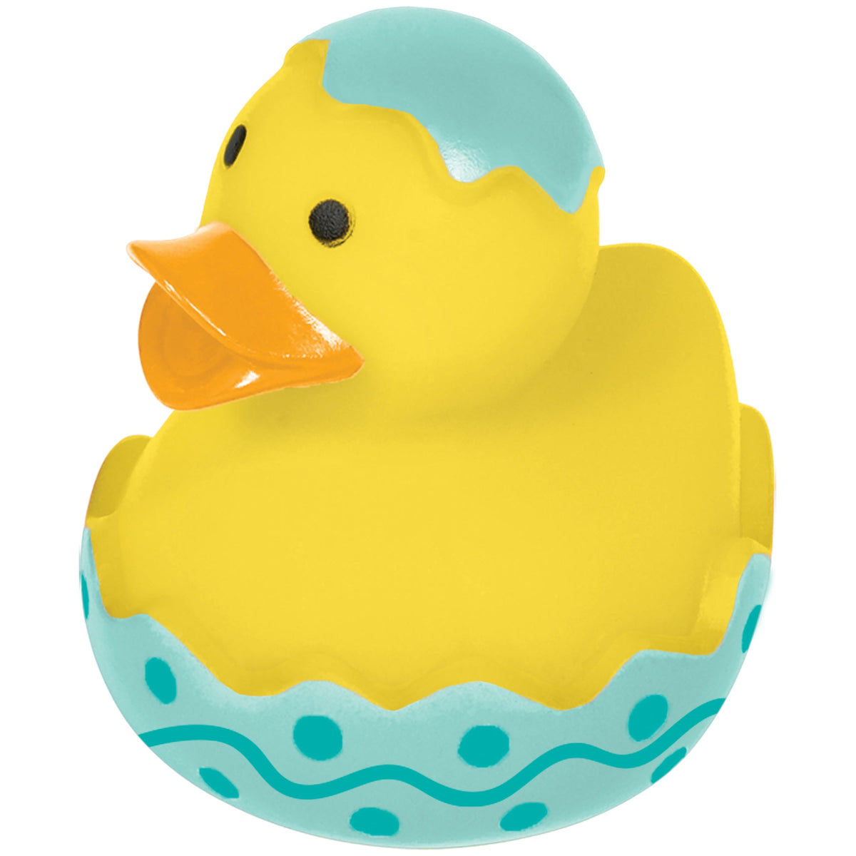 AMSCAN CA Easter Easter Rubber Duck, 2 Inches, 1 Count 192937306000