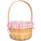 AMSCAN CA Easter Wood Chip Basket, Pink