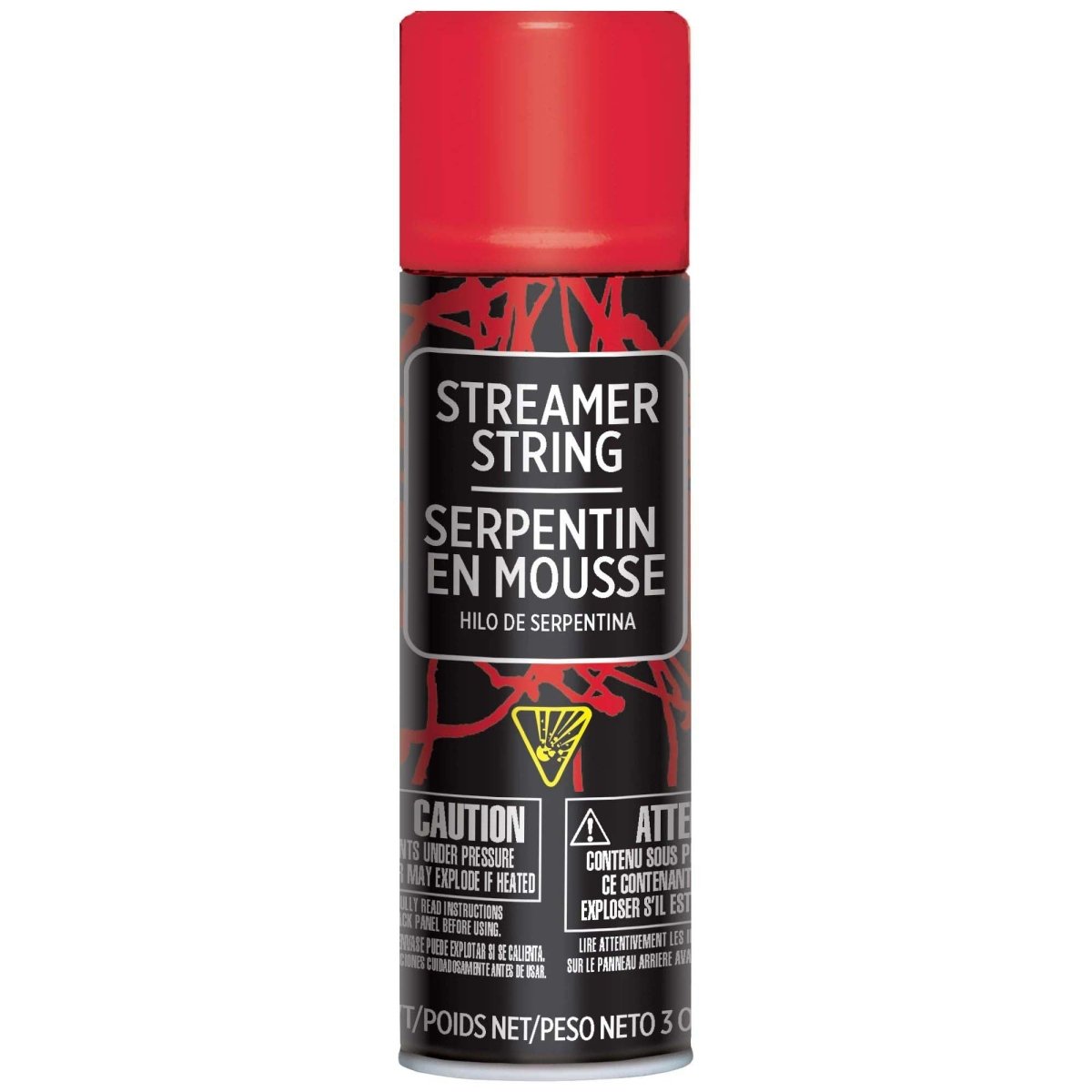AMSCAN CA Everyday Entertaining Red Streamer String, 1 Count
