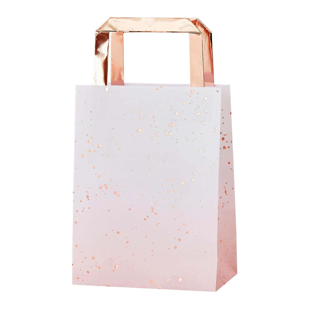 AMSCAN CA General Birthday Rose Gold Ombre Party Bags, 5 Count