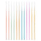 AMSCAN CA General Birthday Tall Pastel Ombre Cake Candles, 1 Count