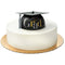 AMSCAN CA Graduation Class Dismissed Graduation Cap Cake Topper, 1 Count