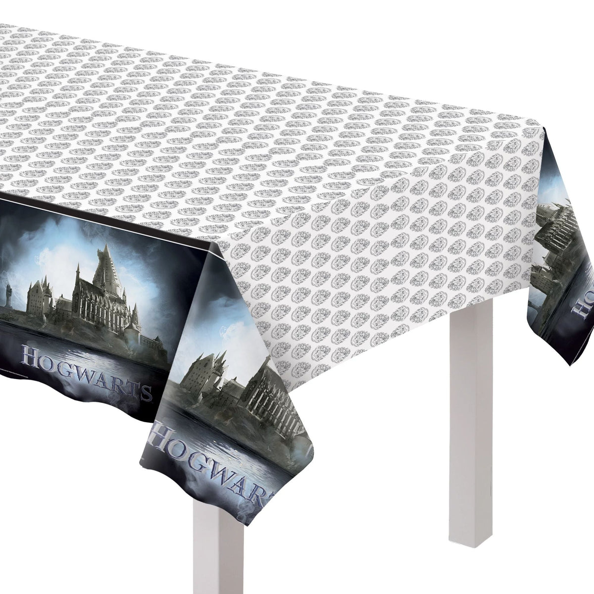 AMSCAN CA Halloween Harry Potter Rectangular Plastic Table Cover, 54 x 84 Inches, 1 Count
