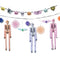 AMSCAN CA Halloween Pastel Halloween Paper Banners, 72 Inches, 2 Count