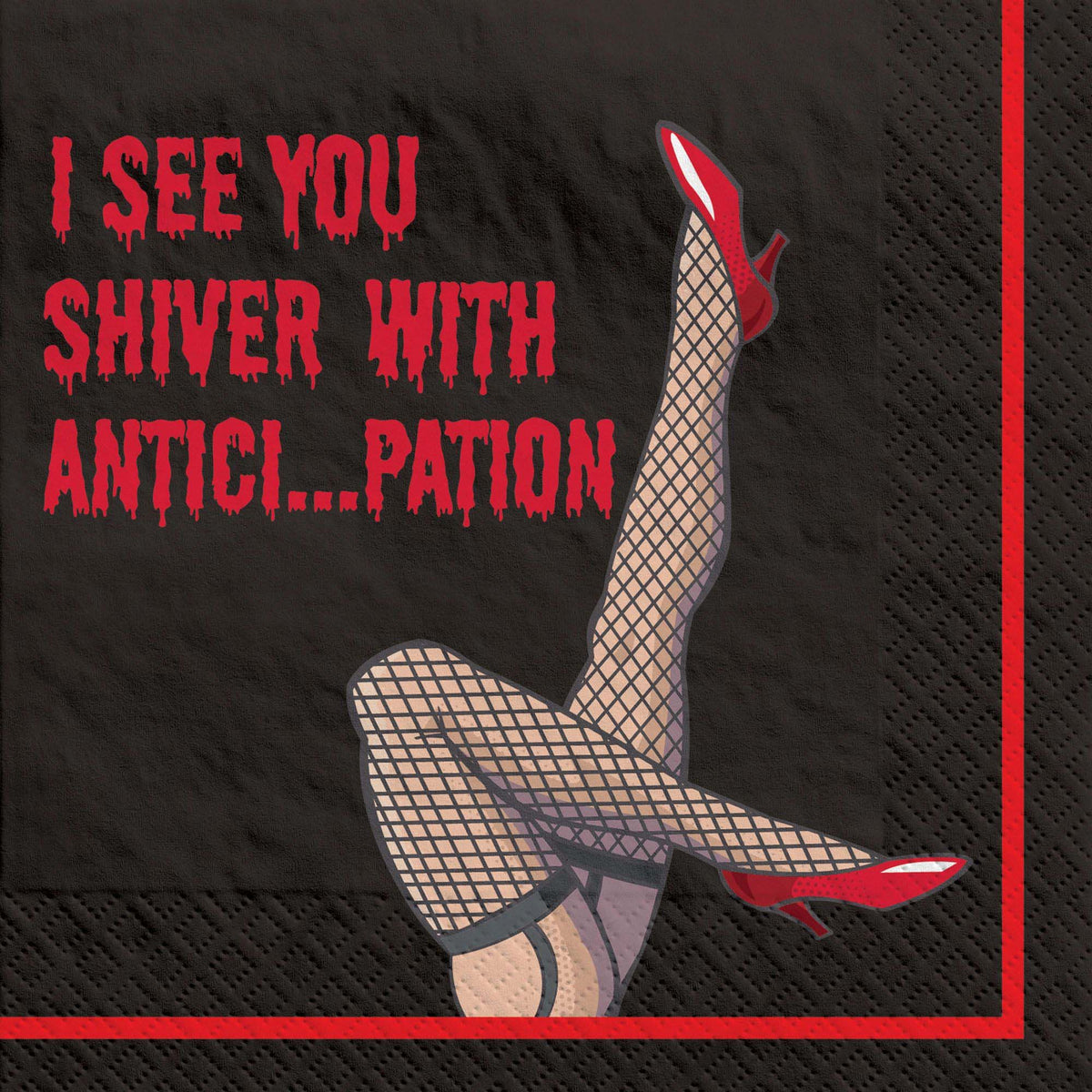 AMSCAN CA Halloween Rocky Horror Show Large Lunch Napkins, 36 Count