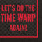 AMSCAN CA Halloween Rocky Horror Show Small Beverage Napkins, 36 Count