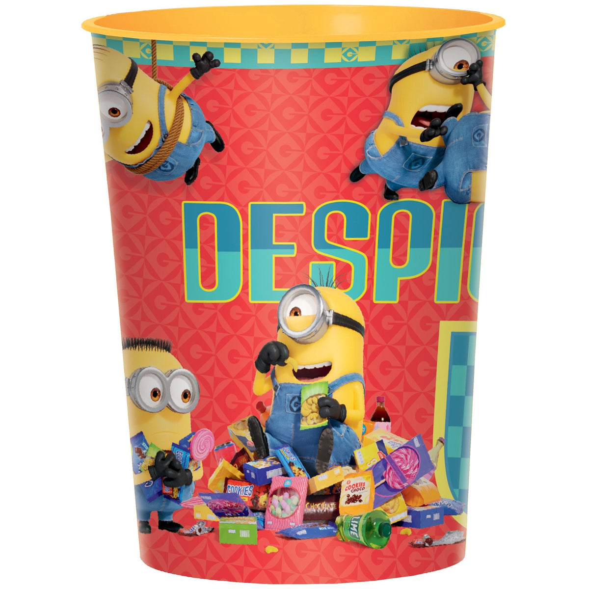 AMSCAN CA Kids Birthday Despicable Me 4 Birthday Favor Cup, 16 oz, 1 Count 192937433461