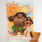 AMSCAN CA Kids Birthday Disney Moana Party Scene Setter, 59 x 65 Inches, 1 Count 192937341155