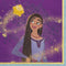 AMSCAN CA Kids Birthday Disney Wish Birthday Large Lunch Napkins, 16 Count