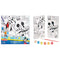 AMSCAN CA Kids Birthday Mickey Mouse Paint your Own Canvas Set, 1 Count 192937281697