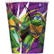 UNIQUE PARTY FAVORS Kids Birthday Ninja Turtles: Mutant Mayhem Birthday Paper Cups, 9 Oz, 8 Count
