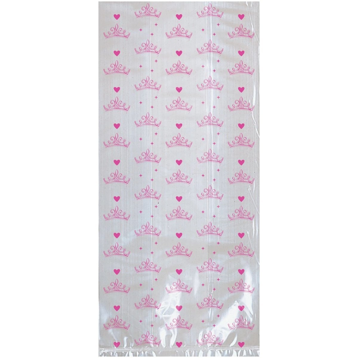AMSCAN CA Kids Birthday Once Upon A Time Birthday Cello Treat Bags, 16 Count 192937424582