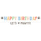AMSCAN CA Kids Birthday Pawsome Party Letter Banner Kit, 2 Count 192937432334