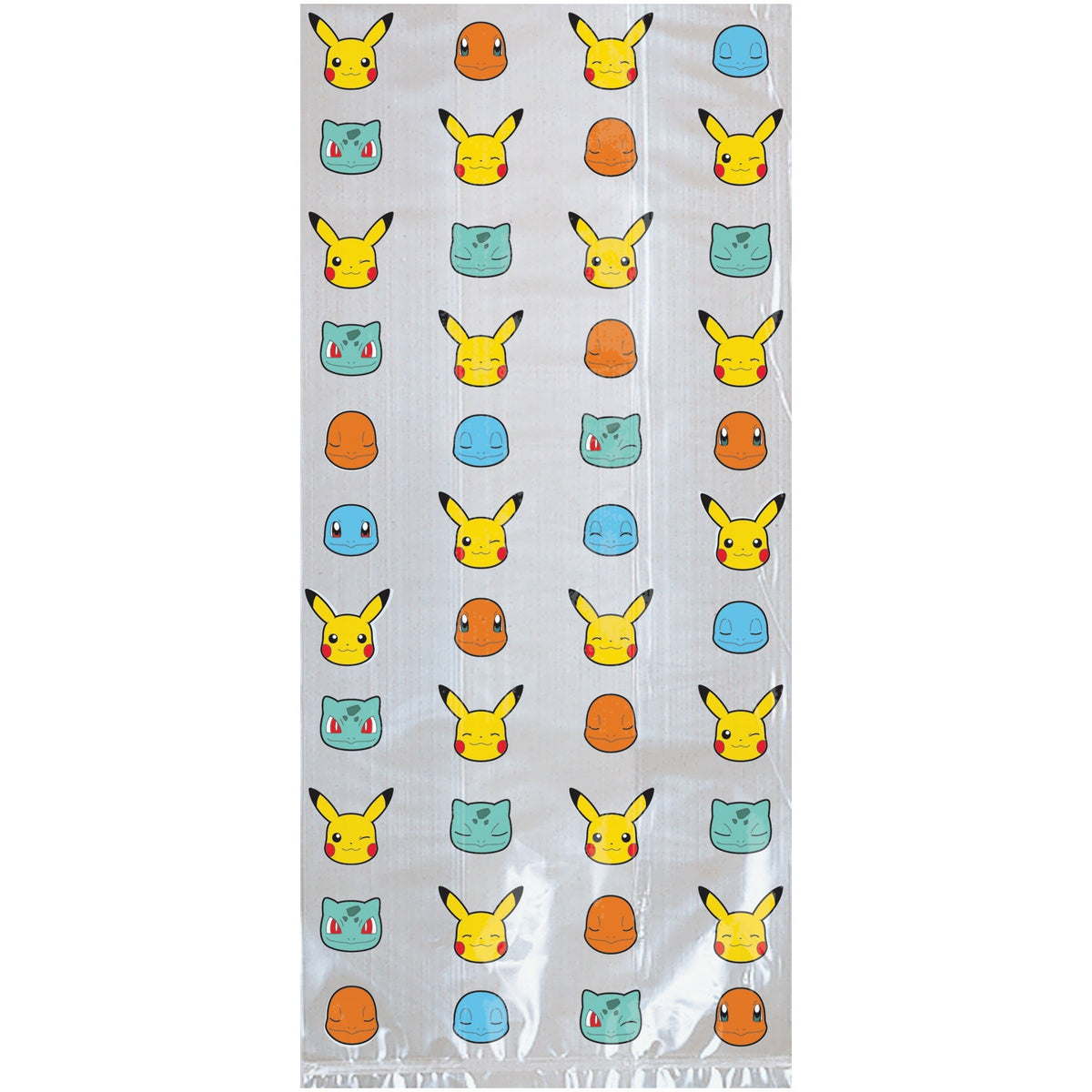AMSCAN CA Kids Birthday Pokémon Birthday Party Favour Bags, 9.5 x 4 x 1 Inches, 16 Count