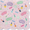 AMSCAN CA Kids Birthday Spa Party Large Lunch Napkins, 16 Count 192937430392