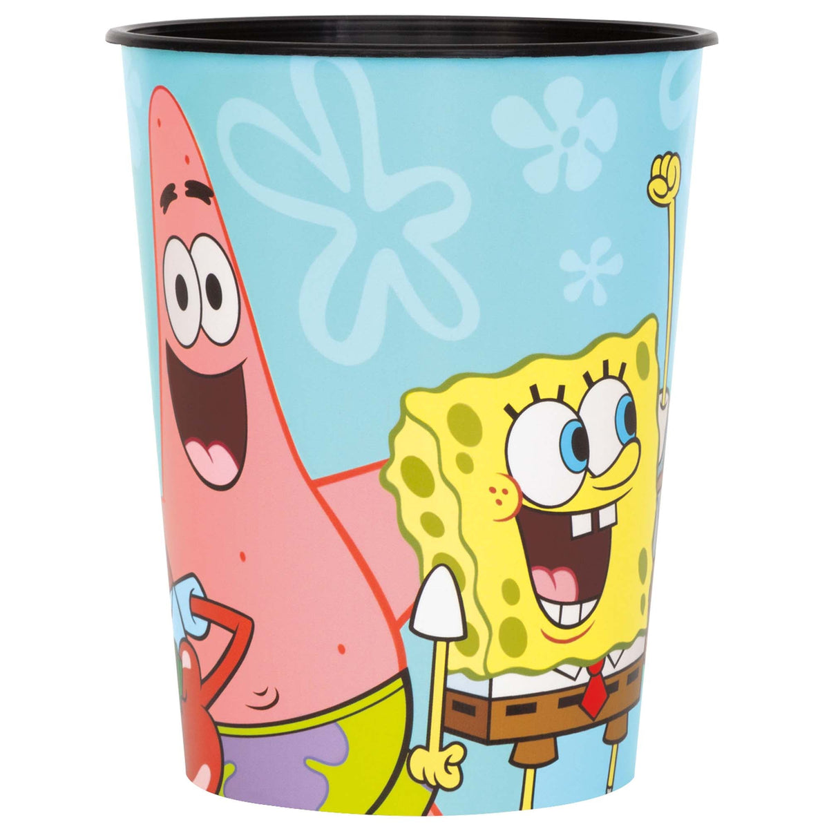 UNIQUE PARTY FAVORS Kids Birthday SpongeBob SquarePants Paper Cups, 9 Oz, 8 Count