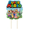 AMSCAN CA Kids Birthday Super Mario Bros Birthday Cake Topper, 1 Count