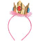 AMSCAN CA Kids Birthday Super Mario Bros Birthday Princess Peach Headband, 1 Count