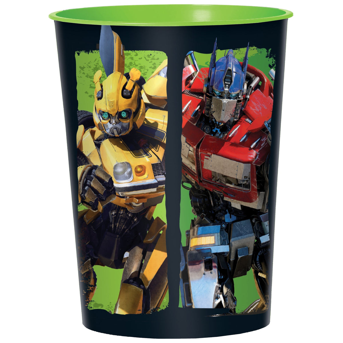 AMSCAN CA Kids Birthday Transformers: Rise of the Beasts Birthday Party Favour Cup, 16 Oz, 1 Count 192937420140
